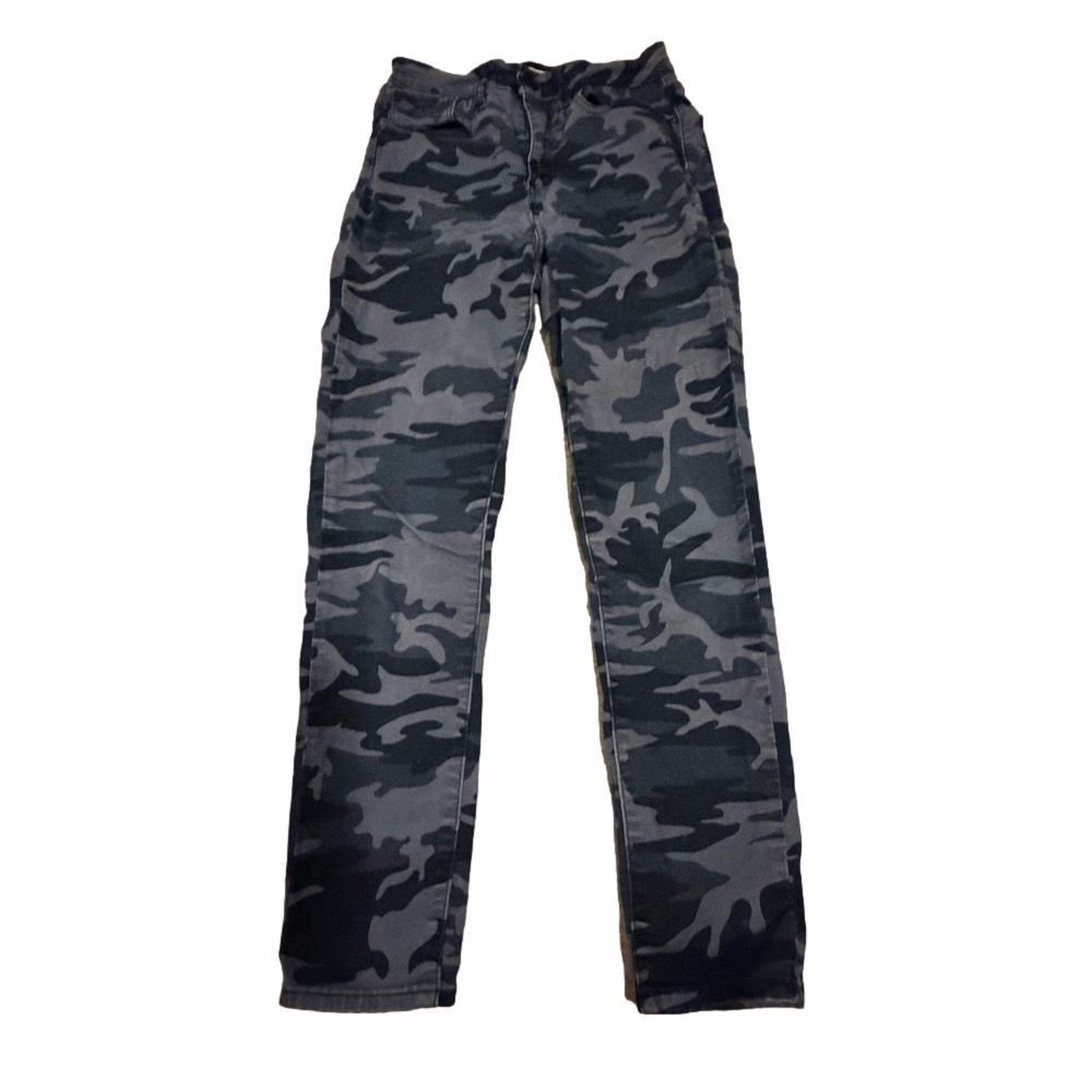 Levi's Men's Gray Camouflage High Rise Skinny Jeans